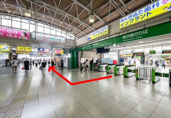 JR線 町田駅からのアクセス 1